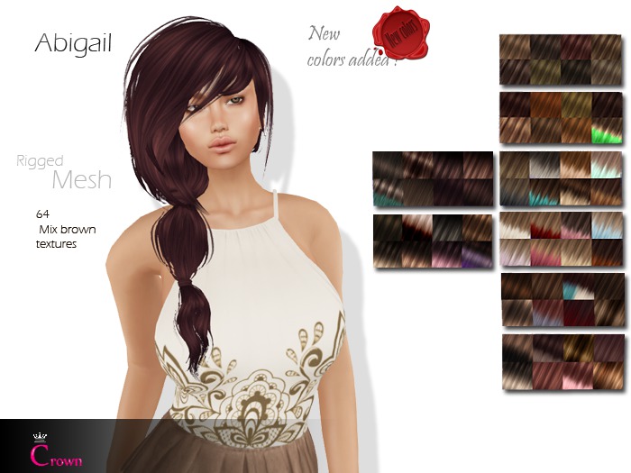 .::Crown::. Long Hair "Jasmin" DEMO V2.0