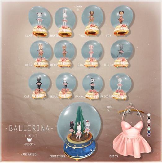 -Pixicat- Ballerina.Skull