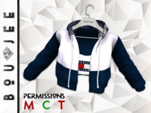 Boujee + BB Windbreaker (Blue)