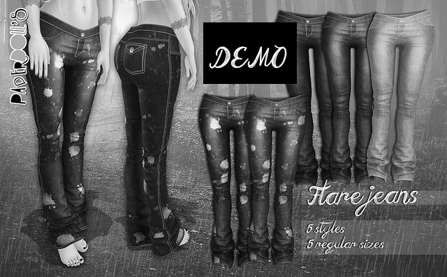 ..::PD::.. Flare jeans DEMO [wear me]
