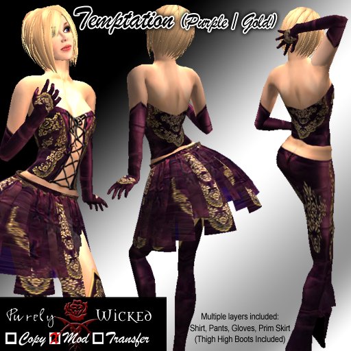 SSC Temptations (Purple/Gold)