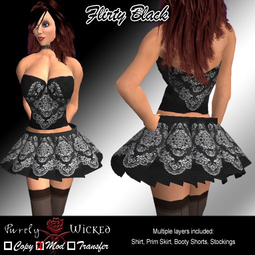 SSC Flirty Black