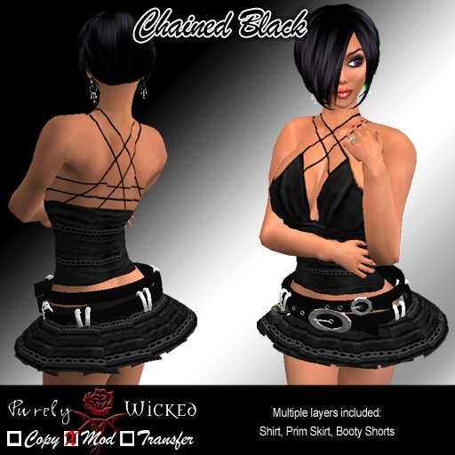 SSC Chained Black
