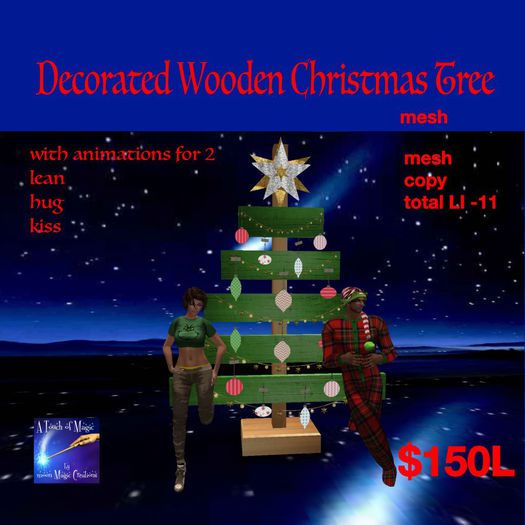 animated wooden Tree with poses (box)