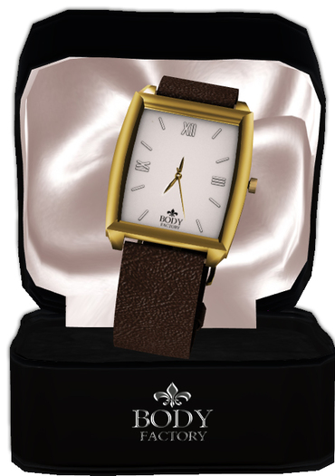 [BODY FACTORY] Classic Watch  Gold-Brown