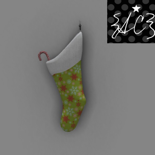 {AC}Green Multi Stocking