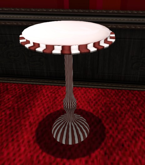 Candy Cane table 
