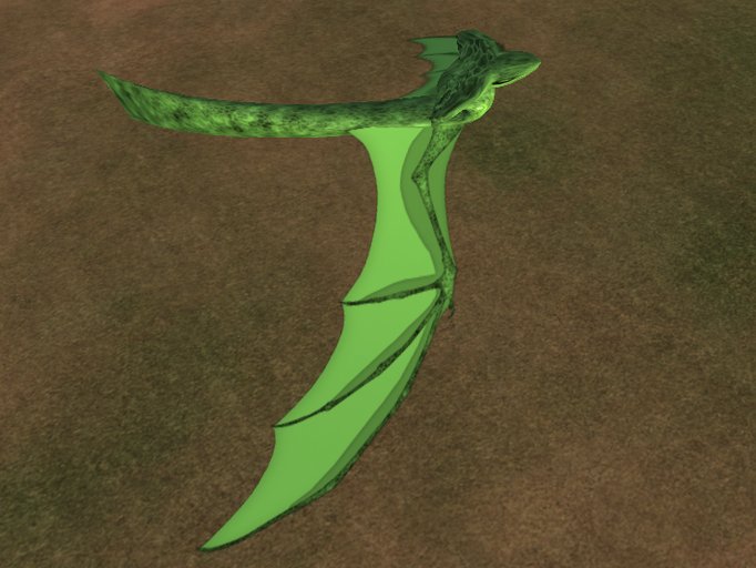 Flying Dragonette
