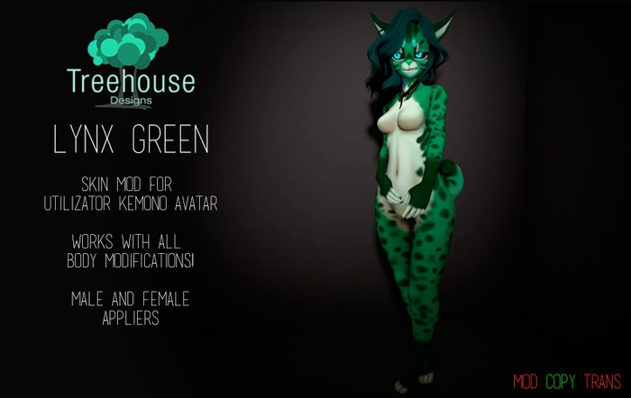 [Treehouse] Lynx Green Kemono