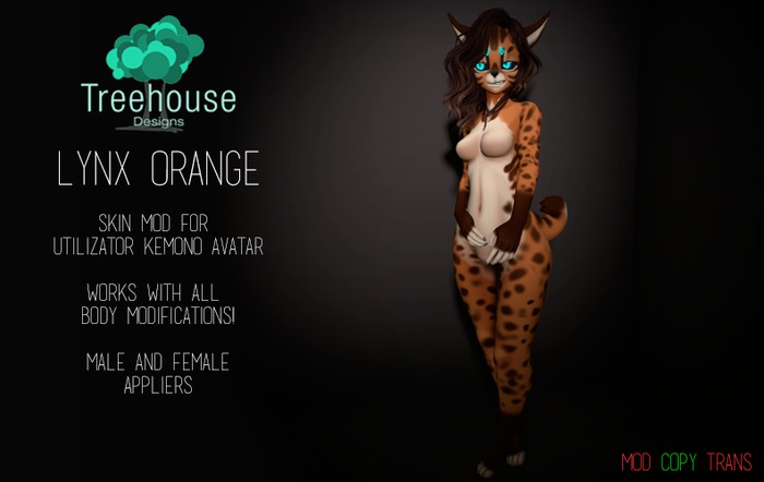 [Treehouse] Lynx Orange Kemono
