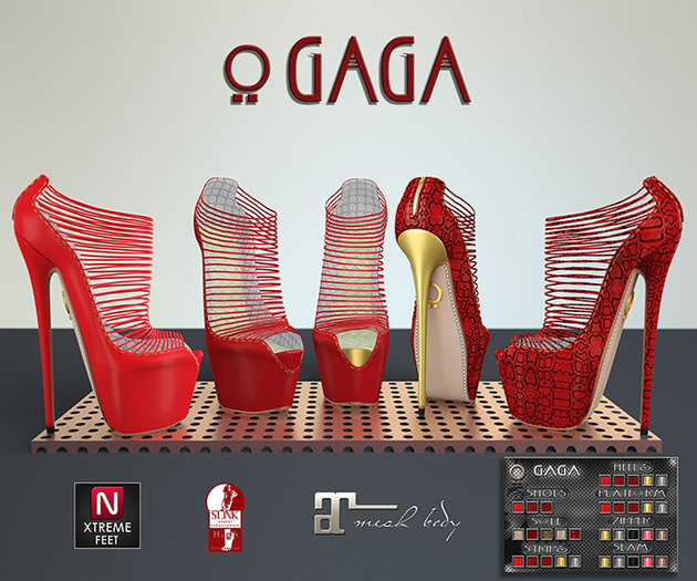 *ATHOR* - GAGA Shoes - Red