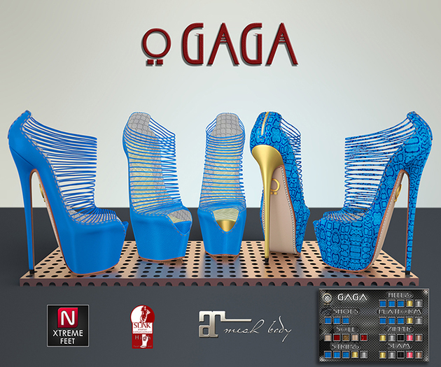 *ATHOR* - GAGA Shoes - Blue