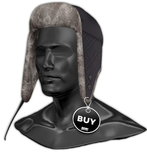 [BODY FACTORY] Snow Winter Hat - Blue