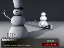.:UR:. Snowman Kit I (full perm mesh)