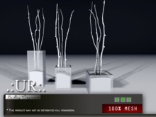 .:UR:. Glass Winter Decor (full perm mesh)