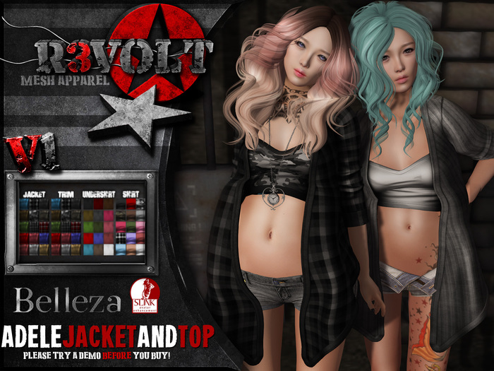 [R3] - Adele Jacket & Top DEMO [V1]
