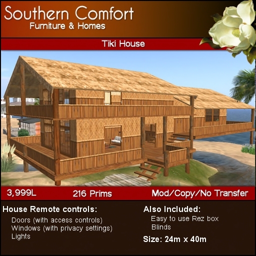 Tiki House - Southern Comfort 