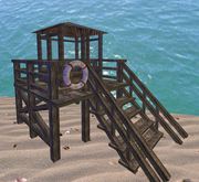 Beach hut guard( BOX 1)
