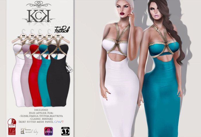 :::KC::: Lujo Dress Fatpack