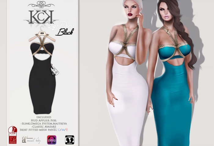 :::KC::: Lujo Dress Black