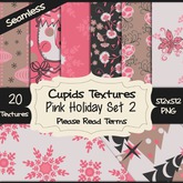 *Cupids Textures * 21 PINK HOLIDAY SET 2
