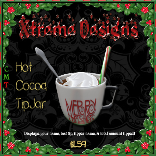 Cup O' Cocoa Tipjar - Hot Chocolate - Hot Cocoa