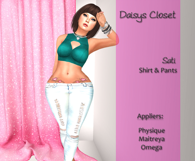 *DC - Sati Outfit Teal Boxed*