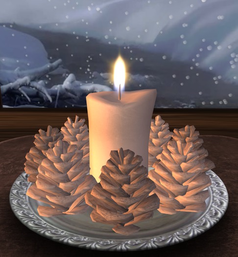 Christmas Candle Centerpiece 4 v2