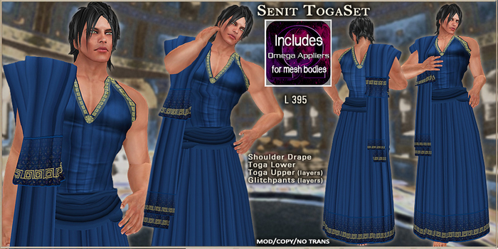 FM Senit Toga Set  /blue