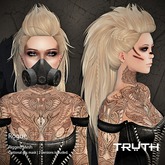 TRUTH HAIR Rogue (Mesh Hair) - black & whites