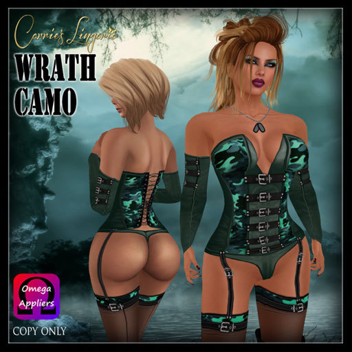 CB~WRATH CAMO TEAL
