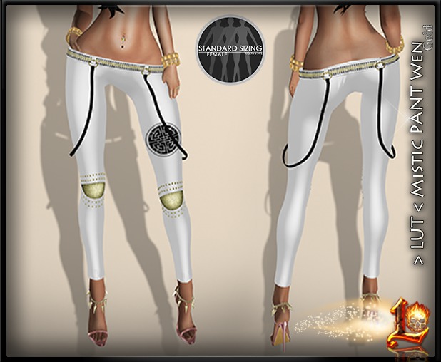 > LUT < Mistic  PANT Wen/ Gold