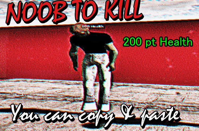 DARK NOOB TARGET [negrito]