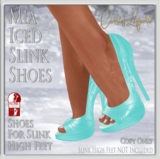CB~Mia Iced Sky SLINK SHOES