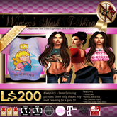 -N&N- Exclusive Belly Shirt [Princesses Do It Better]