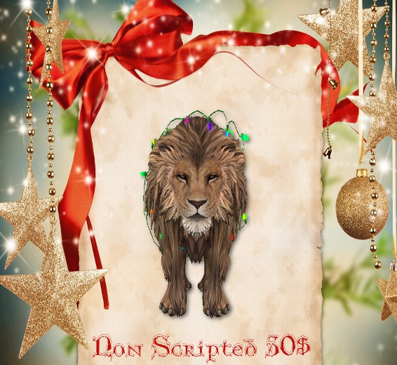 xmas lion