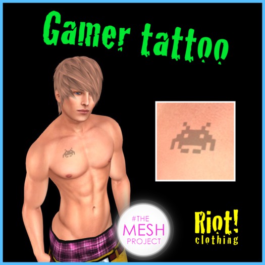RiOT Clothing - Tattoo - Gamer