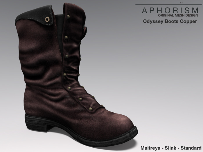  !APHORISM! Odyssey Boots Copper