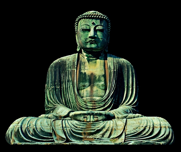 Buddah 3 - sculpture 2 D 