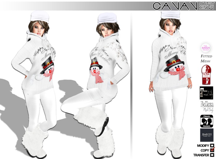 CANAN -  Outfit ' Snowflake ' 0102