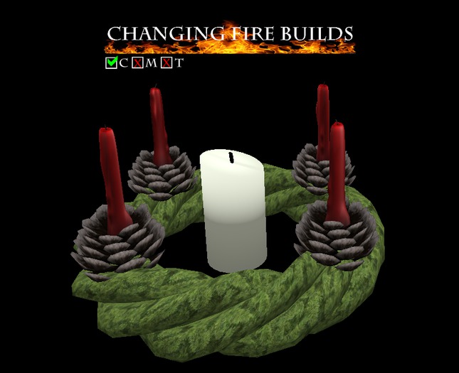 AP - Advent Wreath v2 Red