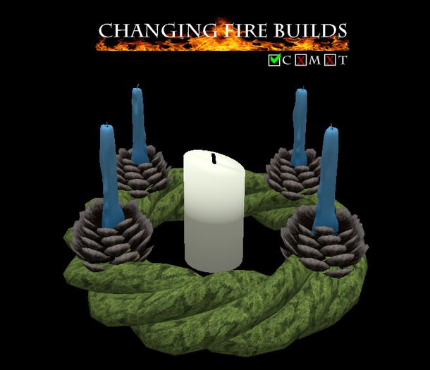 AP - Advent Wreath v3 Blue