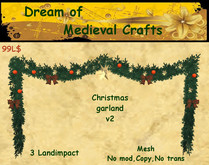 ((*DMC*)) Christmas garland v2