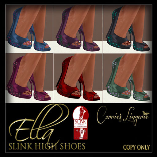CB~Ella Slink High Heels FatPack(box)