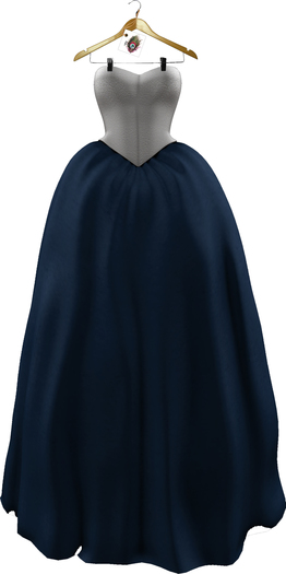 PEQE - Rough Princess Gown_Blue