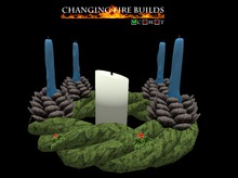 AP - Advent Wreath v3B Blue