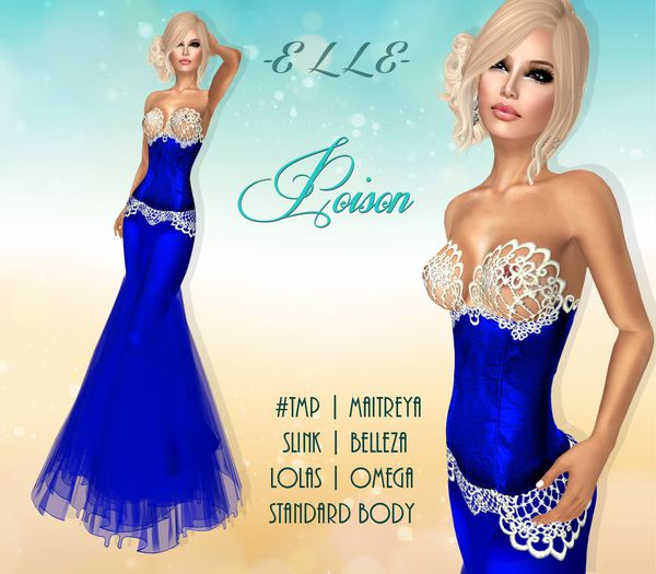 -E L L E- Poison Blue