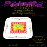 -OPd Mesh- Spiced Winterman Cookies - Wht. China (boxed)