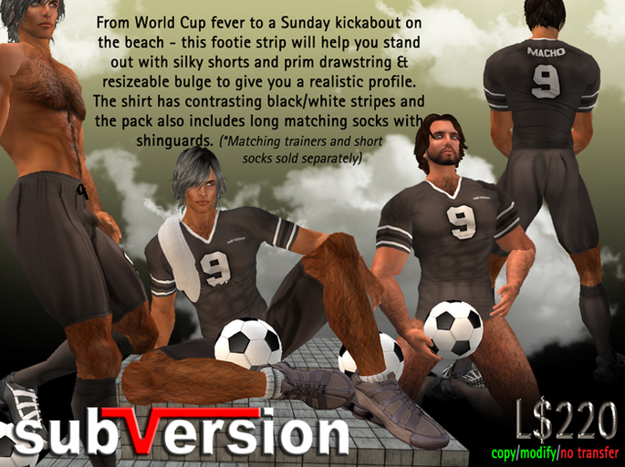 .~subVersion~. FOOTBALL KIT BROWN