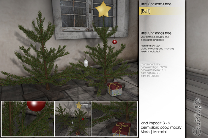 Sway's [Bell] little Christmas tree